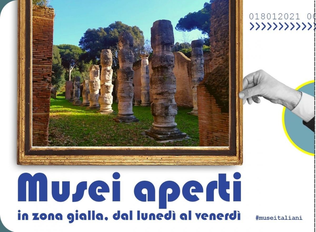 Musei aperti in zona gialla