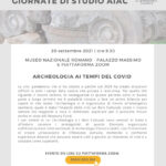 ARCHEOLOGIA AI TEMPI DEL COVID