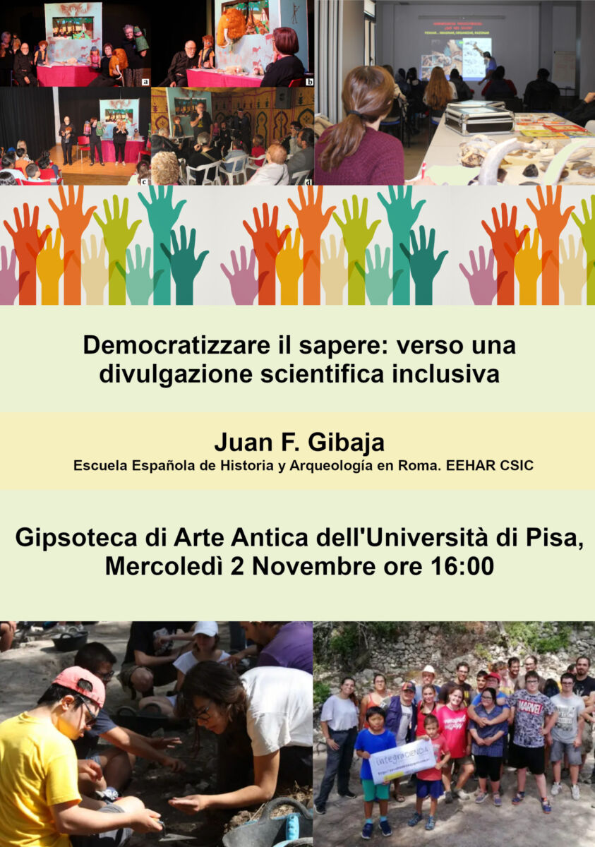 Cartello conferenza JFGibaja scaled