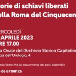 Invito Storie di schiavi liberati copia