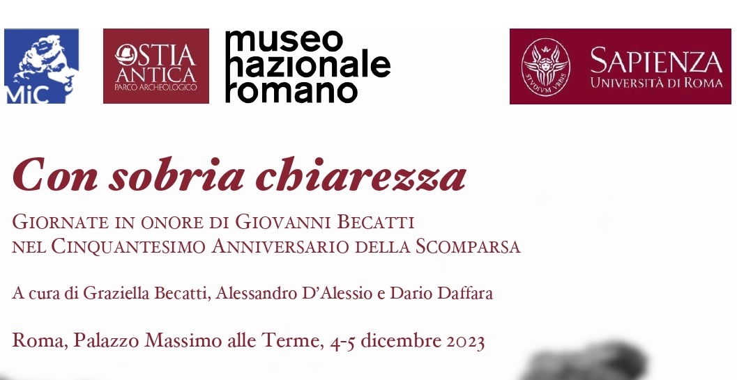 Locandina convegno Con sobria chiarezza